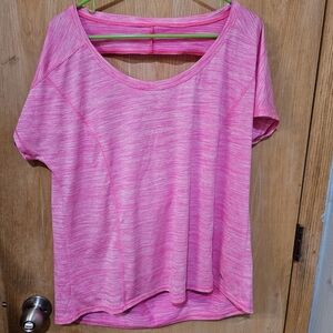 Xersion Pink Relaxed Short Sleeve T-Shirt